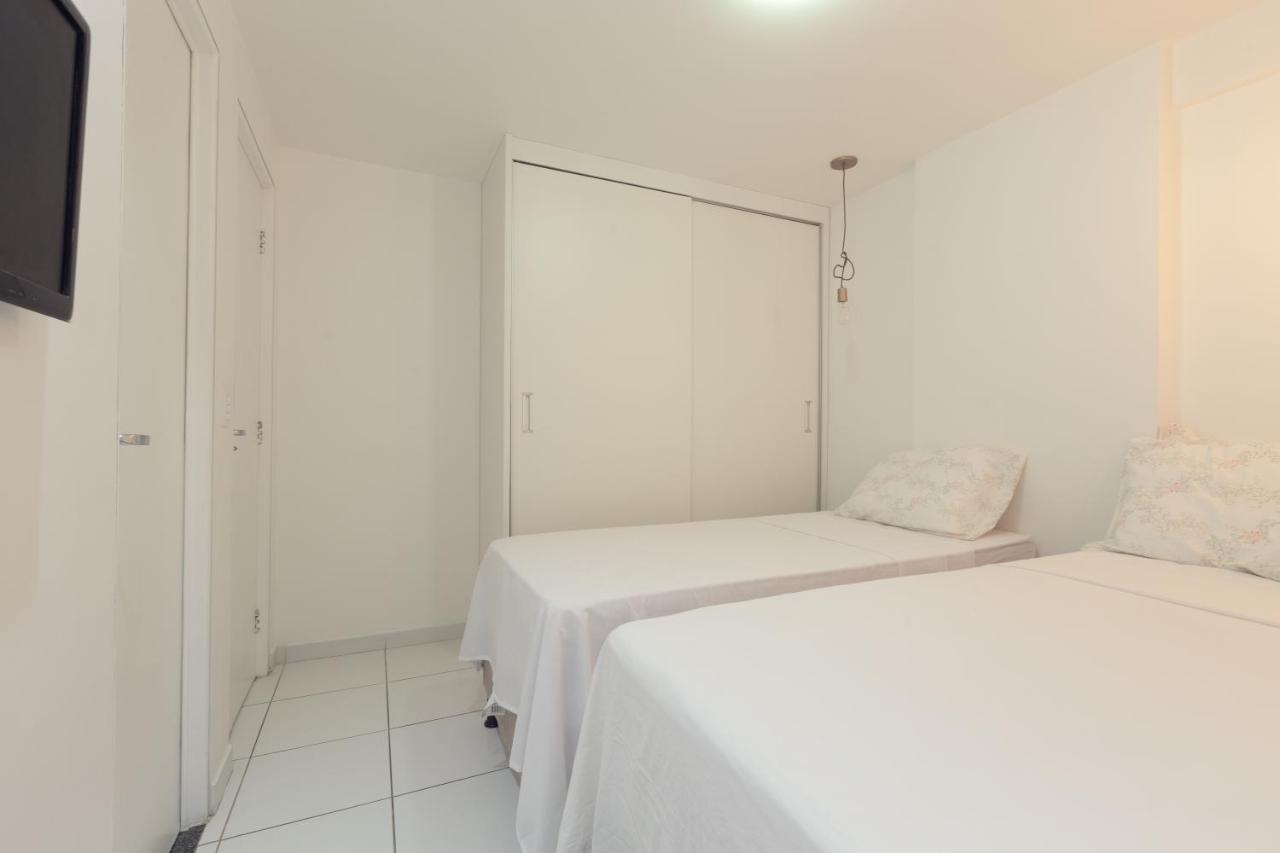 Flat Quarto E Sala C/ Vista Mar Espetacular Apartamento Maceió Exterior foto
